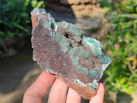Natural Ball Malachite On Quartz Matrix Specimens x 3 From Kambove, Congo