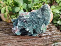 Natural Ball Malachite On Quartz Matrix Specimens x 3 From Kambove, Congo
