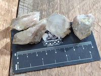 Natural Phantom Cascading Smokey Quartz Crystals x 40 From Luena, Congo - Toprock Gemstones and Minerals 