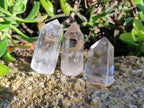 Polished Clear Quartz Crystals x 12 From Madagascar - Toprock Gemstones and Minerals 