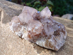 Natural Amethyst Spirit Quartz Clusters x 3 From Boekenhouthoek, South Africa - Toprock Gemstones and Minerals 