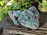 Natural Ball Malachite On Dolomite Matrix Specimens x 2 From Kambove, Congo