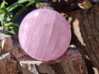 Polished Rose Quartz Spheres x 2 Madagascar - Toprock Gemstones and Minerals 