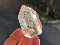 Polished Clear Quartz Crystals x 12 From Madagascar