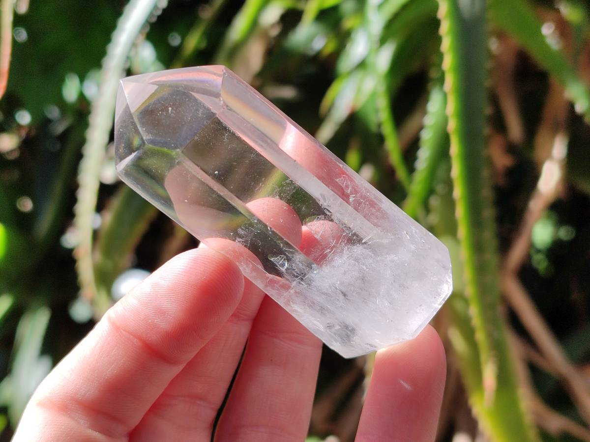 Polished Clear Quartz Crystals x 12 From Madagascar - Toprock Gemstones and Minerals 