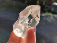 Polished Clear Quartz Crystals x 12 From Madagascar