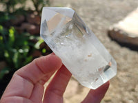 Polished Clear Quartz Crystals x 6 From Madagascar