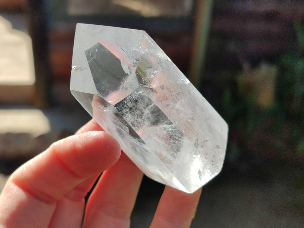 Polished Clear Quartz Crystals x 6 From Madagascar - Toprock Gemstones and Minerals 