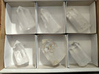 Polished Clear Quartz Crystals x 6 From Madagascar - Toprock Gemstones and Minerals 