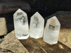 Polished Clear Quartz Crystals x 6 From Madagascar - Toprock Gemstones and Minerals 