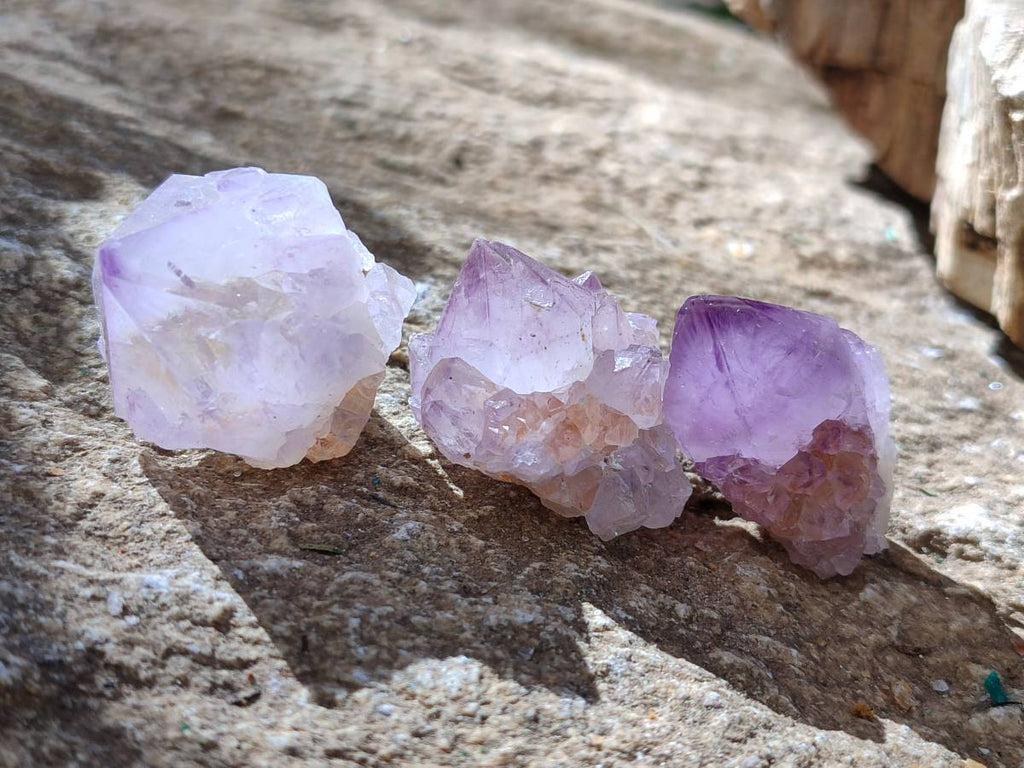 Natural Amethyst Spirit Quartz Crystals x 35 From Boekenhouthoek, South Africa - Toprock Gemstones and Minerals 