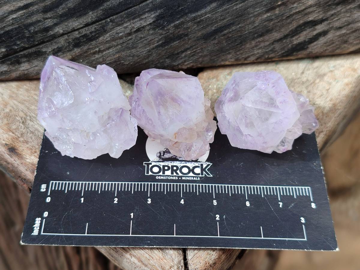 Natural Amethyst Spirit Quartz Crystals x 35 From Boekenhouthoek, South Africa - Toprock Gemstones and Minerals 