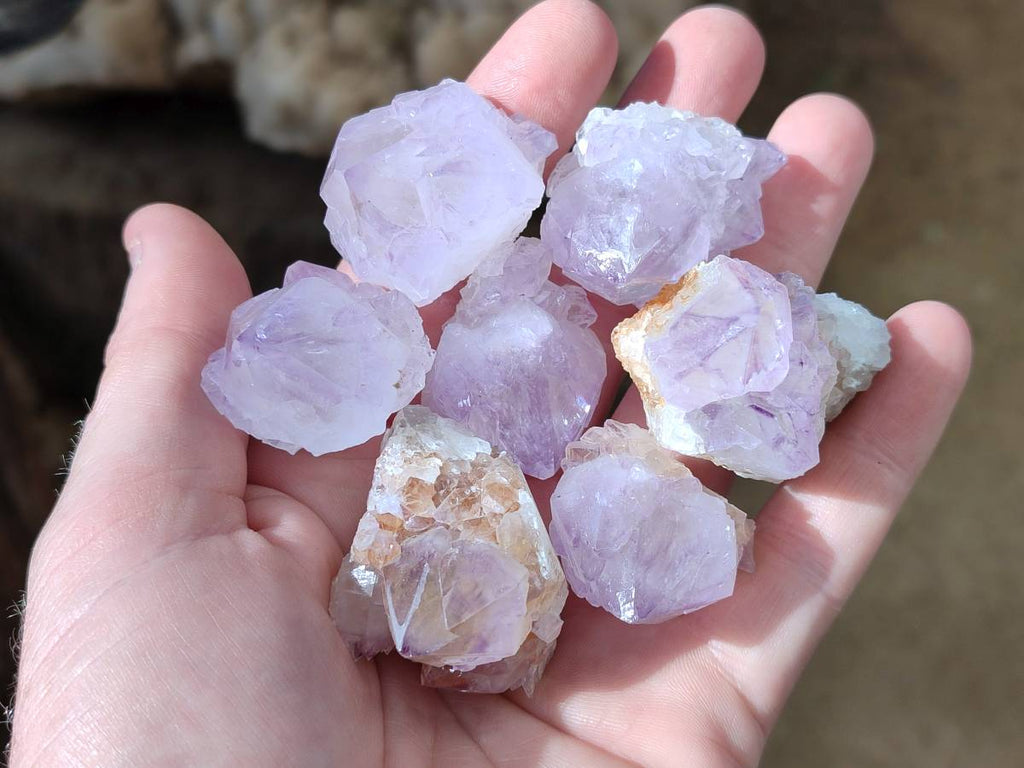 Natural Amethyst Spirit Quartz Crystals x 35 From Boekenhouthoek, South Africa - Toprock Gemstones and Minerals 