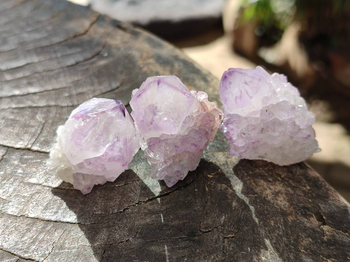 Natural Amethyst Spirit Quartz Crystals x 35 From Boekenhouthoek, South Africa - Toprock Gemstones and Minerals 