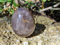Polished Smokey Quartz Gemstone Eggs x 4 From Madagascar - Toprock Gemstones and Minerals 