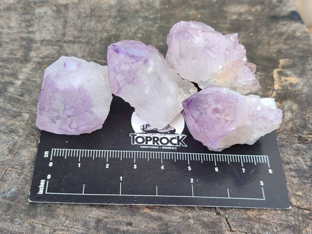 Natural Amethyst Spirit Quartz Clusters x 35 From Boekenhouthoek, South Africa - Toprock Gemstones and Minerals 
