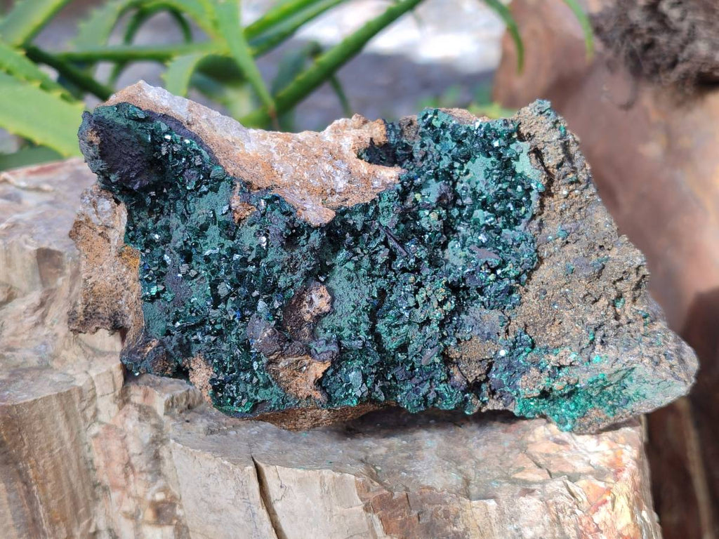 Natural Super Rare Crystalline Malachite Specimens x 2 From Tenke Fungurume, Congo - Toprock Gemstones and Minerals 