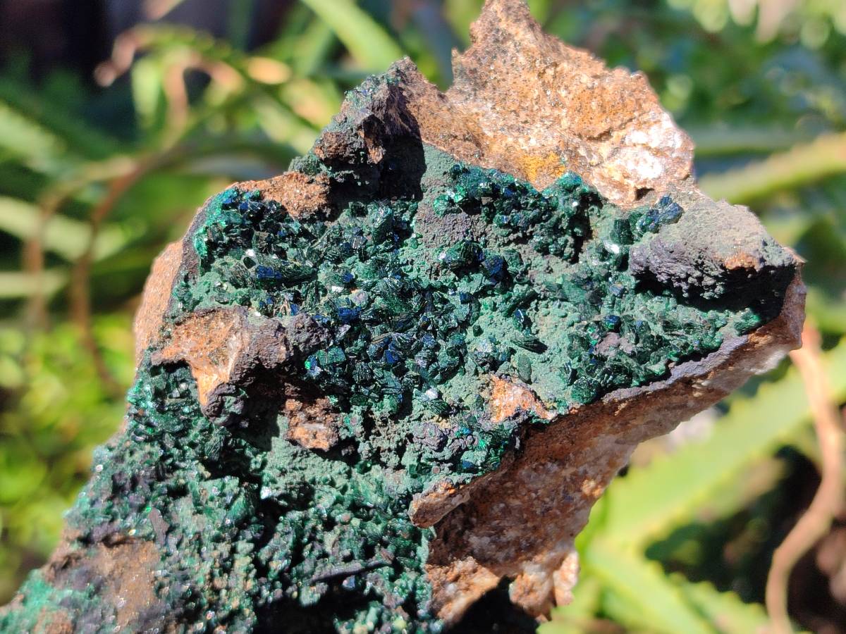 Natural Super Rare Crystalline Malachite Specimens x 2 From Tenke Fungurume, Congo - Toprock Gemstones and Minerals 