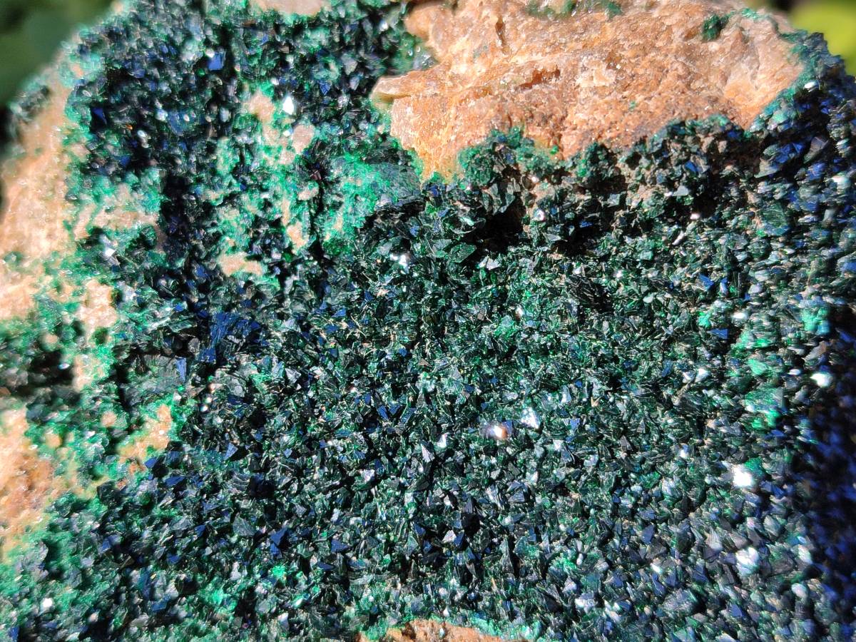 Natural Super Rare Crystalline Malachite Specimens x 2 From Tenke Fungurume, Congo - Toprock Gemstones and Minerals 