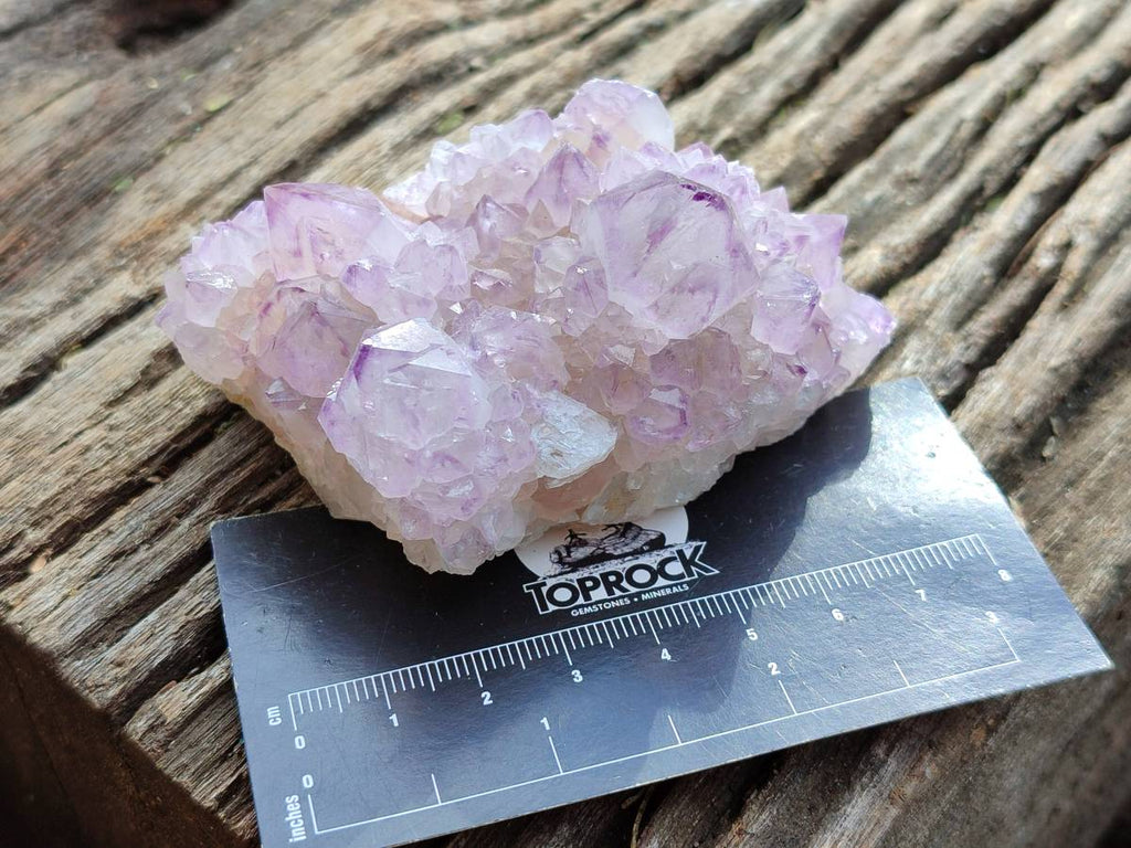 Natural Sunburst Amethyst Spirit Quartz Clusters x 6 From Boekenhouthoek, South Africa - Toprock Gemstones and Minerals 