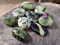 Polished Selected Large Leopard Stone Palm Stones x 9 From Nyanga, Zimbabwe - Toprock Gemstones and Minerals 