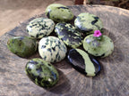 Polished Selected Large Leopard Stone Palm Stones x 9 From Nyanga, Zimbabwe - Toprock Gemstones and Minerals 