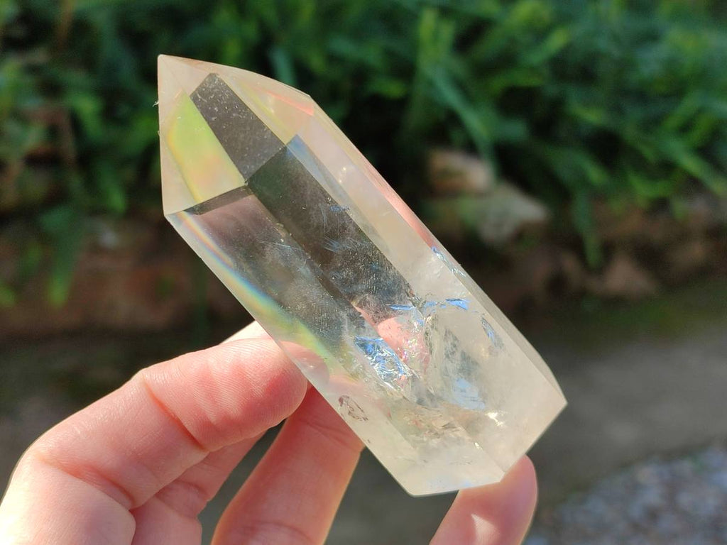 Polished Clear Quartz Crystals x 6 From Madagascar - Toprock Gemstones and Minerals 