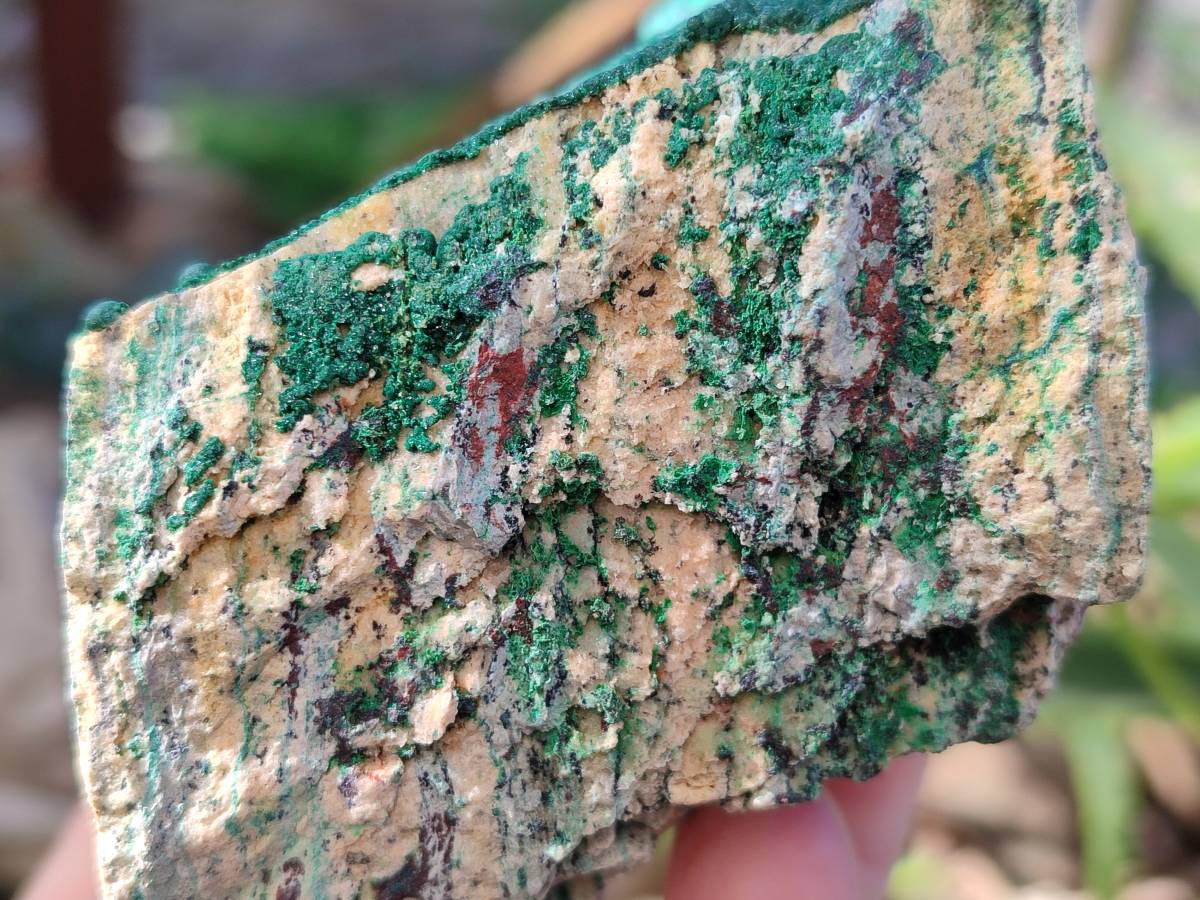 Natural Crystalline Malachite Specimens x 3 From Tenke Fungurume, Congo - Toprock Gemstones and Minerals 