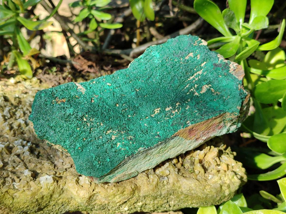 Natural Crystalline Malachite Specimens x 3 From Tenke Fungurume, Congo - Toprock Gemstones and Minerals 