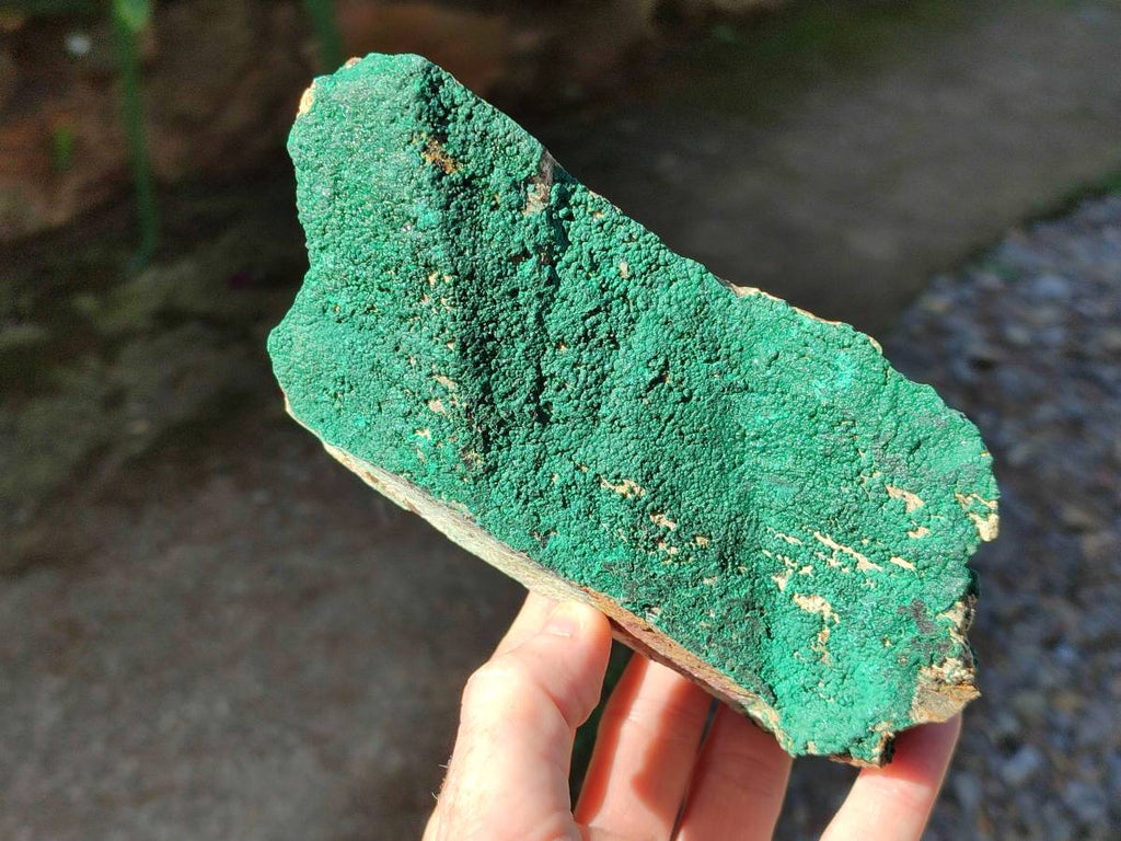 Natural Crystalline Malachite Specimens x 3 From Tenke Fungurume, Congo - Toprock Gemstones and Minerals 