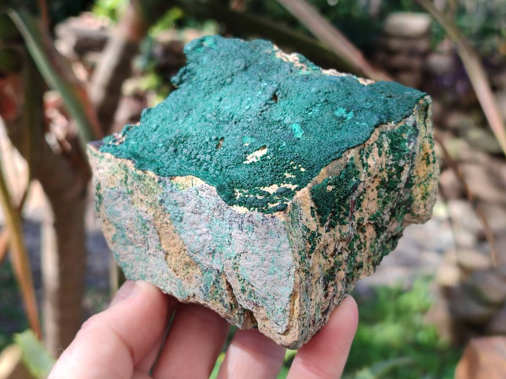 Natural Crystalline Malachite Specimens x 3 From Tenke Fungurume, Congo - Toprock Gemstones and Minerals 