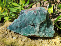 Natural Ball Malachite On Quartz Matrix Specimens x 2 From Kambove, Congo