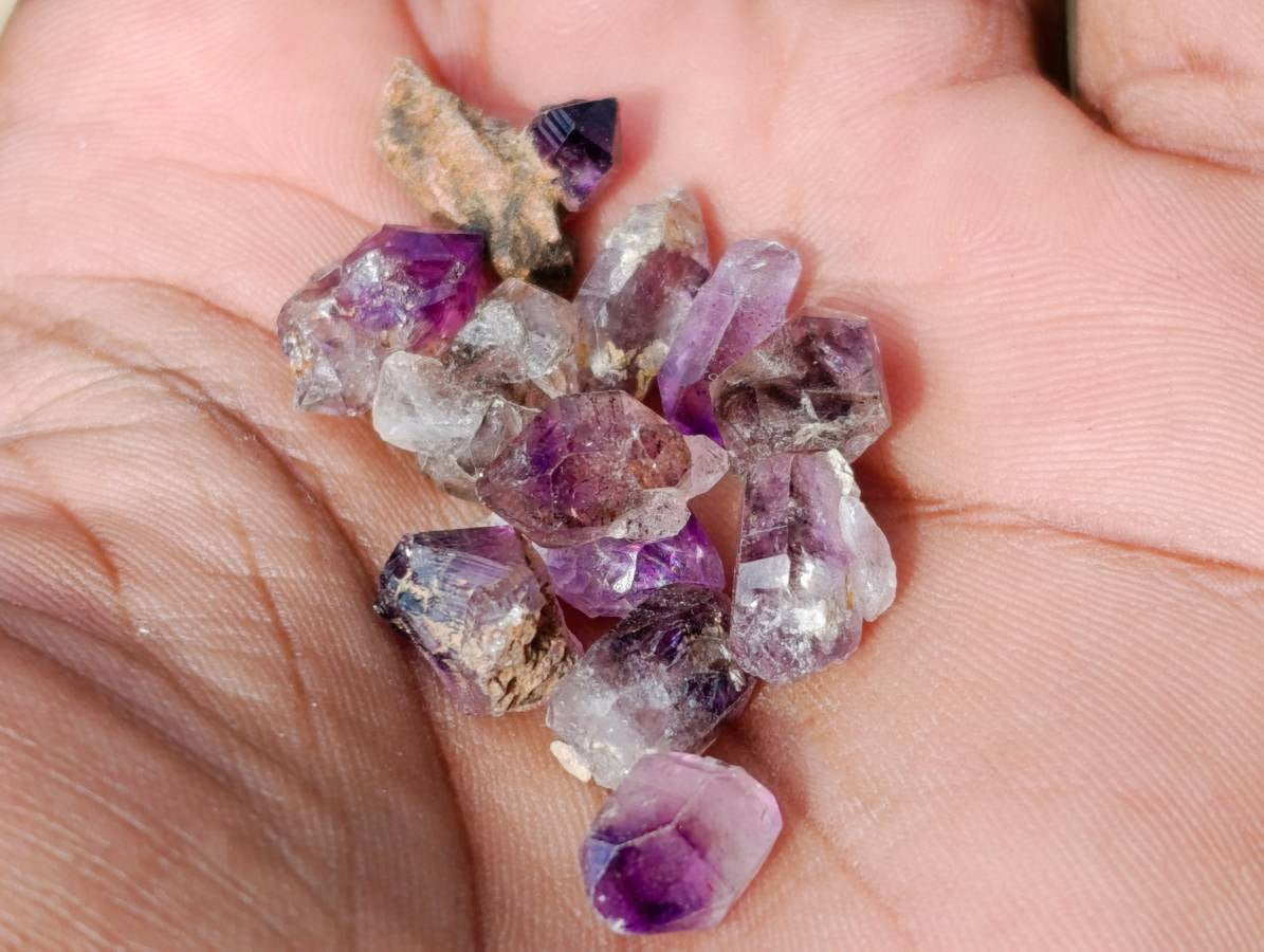Natural Mix of Selected Crystals x 2.5 Kg Lot From Southern Africa - Toprock Gemstones and Minerals 