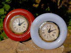 Hand Made Stone Alarm Clocks x 2 From China - Toprock Gemstones and Minerals 