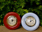 Hand Made Stone Alarm Clocks x 2 From China - Toprock Gemstones and Minerals 