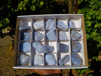 Polished Blue Lace Agate Tumbled Stones x 20 From Nsanje, Malawi - Toprock Gemstones and Minerals 
