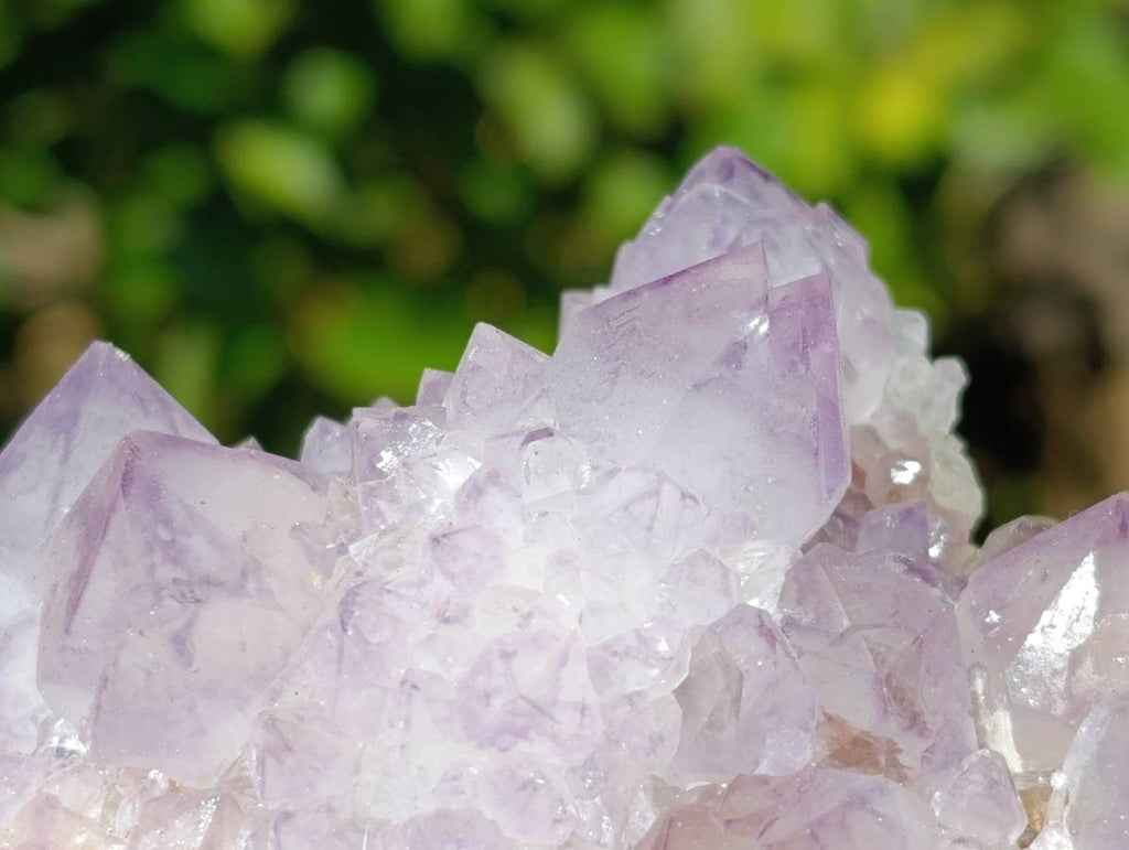 Natural Amethyst Spirit Quartz Clusters x 2 From Boekenhouthoek, South Africa - Toprock Gemstones and Minerals 