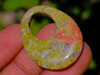 Hand Made Unakite Pendant - Sold Per Item - From South Africa - Toprock Gemstones and Minerals 