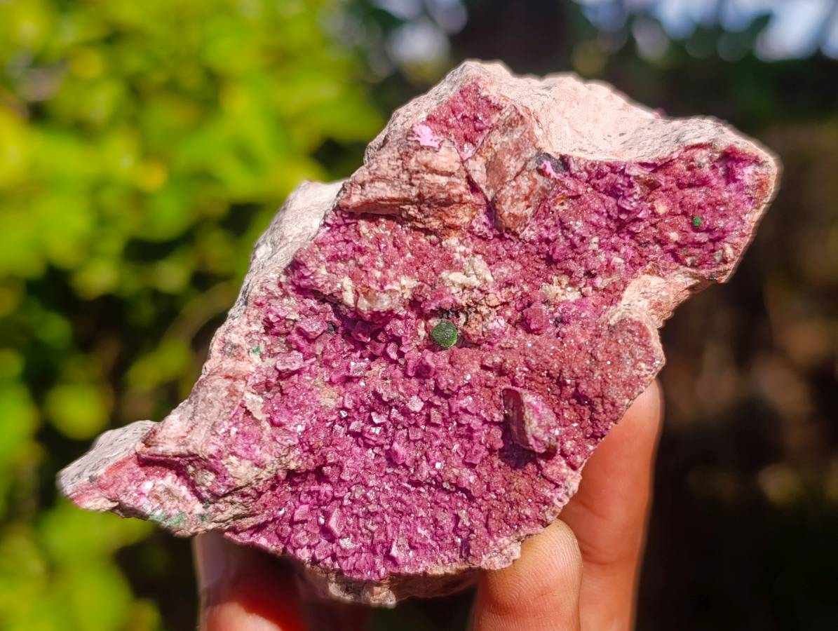 Natural Drusy Salrose on Dolomite Matrix Specimens x 2 From Kakanda, Congo - Toprock Gemstones and Minerals 