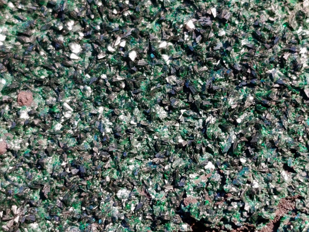 Natural Crystalline Malachite Specimen x 1 From Congo - Toprock Gemstones and Minerals 