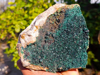 Natural Crystalline Malachite Specimen x 1 From Congo - Toprock Gemstones and Minerals 