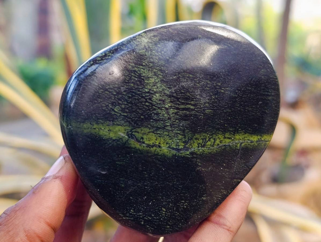Polished Leopard Stone Standing Free Forms x 4 From Nyanga, Zimbabwe - Toprock Gemstones and Minerals 
