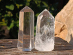 Polished Clear Quartz Crystals x 12 From Madagascar - Toprock Gemstones and Minerals 