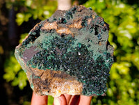 Natural XX Rare Crystalline Malachite Specimens x 3 From Congo