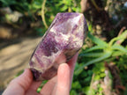 Polished Lepidolite with Pink Rubellite Points x 3 From Ambatondrazaka, Madagascar - Toprock Gemstones and Minerals 