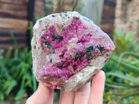 Natural Drusy Salrose on Dolomite Matrix Specimens x 2 From Kakanda, Congo - Toprock Gemstones and Minerals 