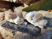Natural Fairy Spirit Quartz Clusters x 12 From Boekenhouthoek, South Africa - Toprock Gemstones and Minerals 