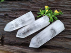 Polished Clear Quartz Crystals x 12 From Madagascar - Toprock Gemstones and Minerals 