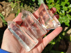Polished Clear Quartz Crystals x 12 From Madagascar - Toprock Gemstones and Minerals 
