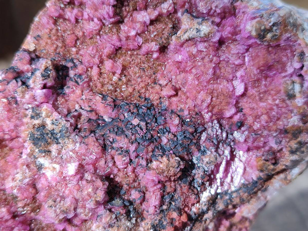 Natural Drusy Salrose on Dolomite Matrix Specimens x 2 From Kakanda, Congo - Toprock Gemstones and Minerals 